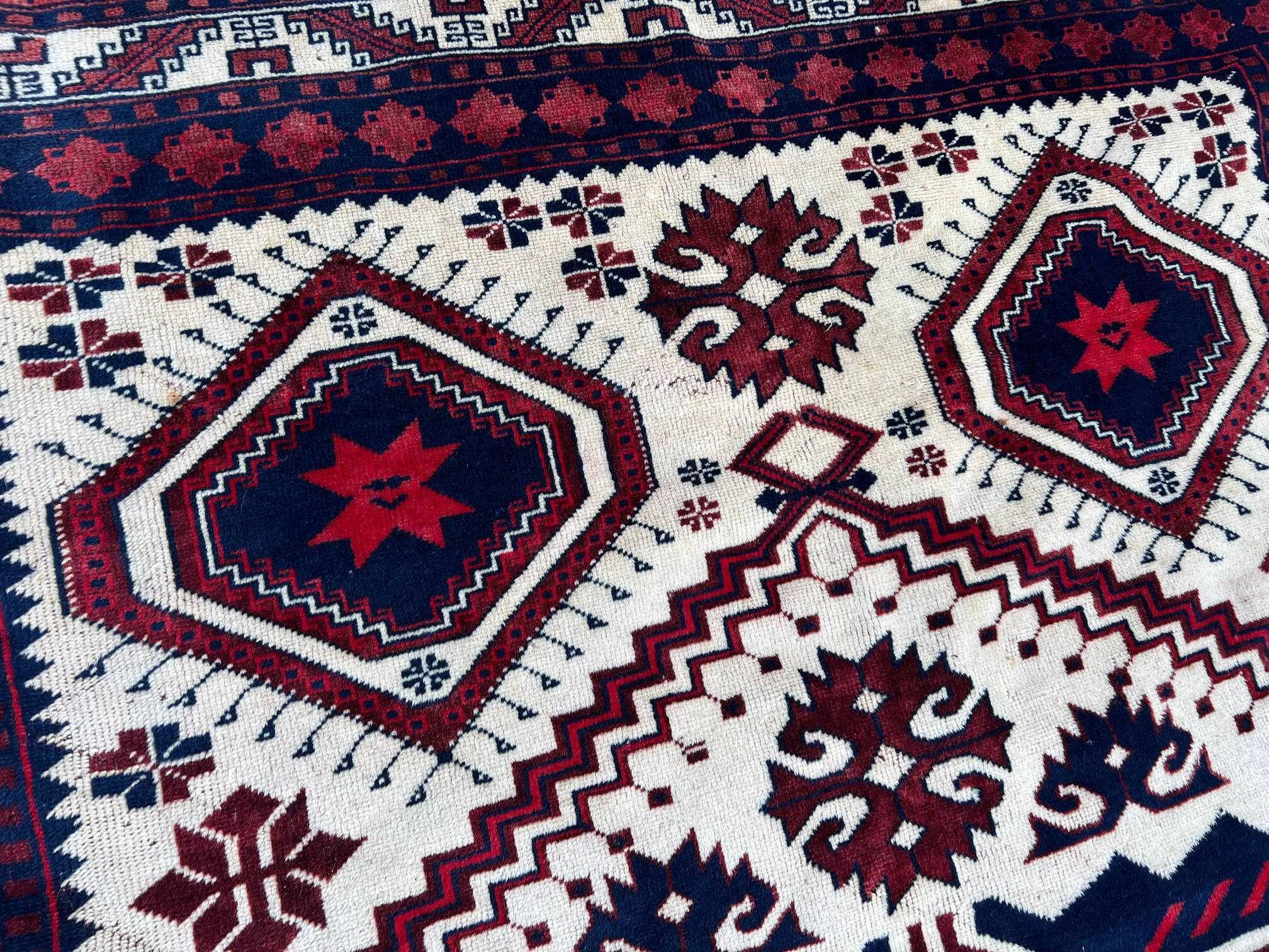 90 letni dywan vintage KAZAK 295x198 galeria 9 tys
