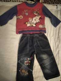 Дитячий костюм, джинси, кофта