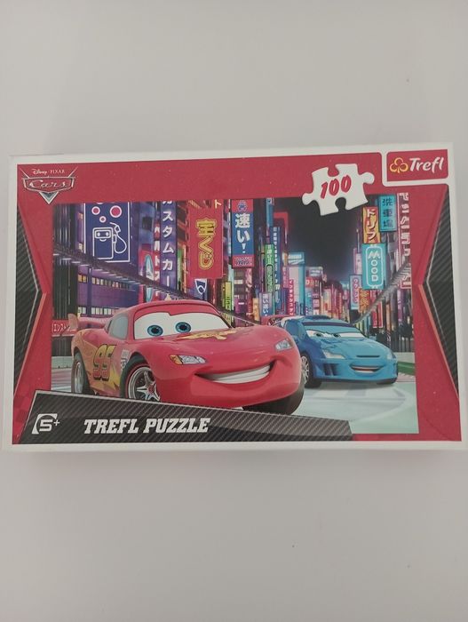 Puzzle z bajki Cars i Uniwersytet potworny