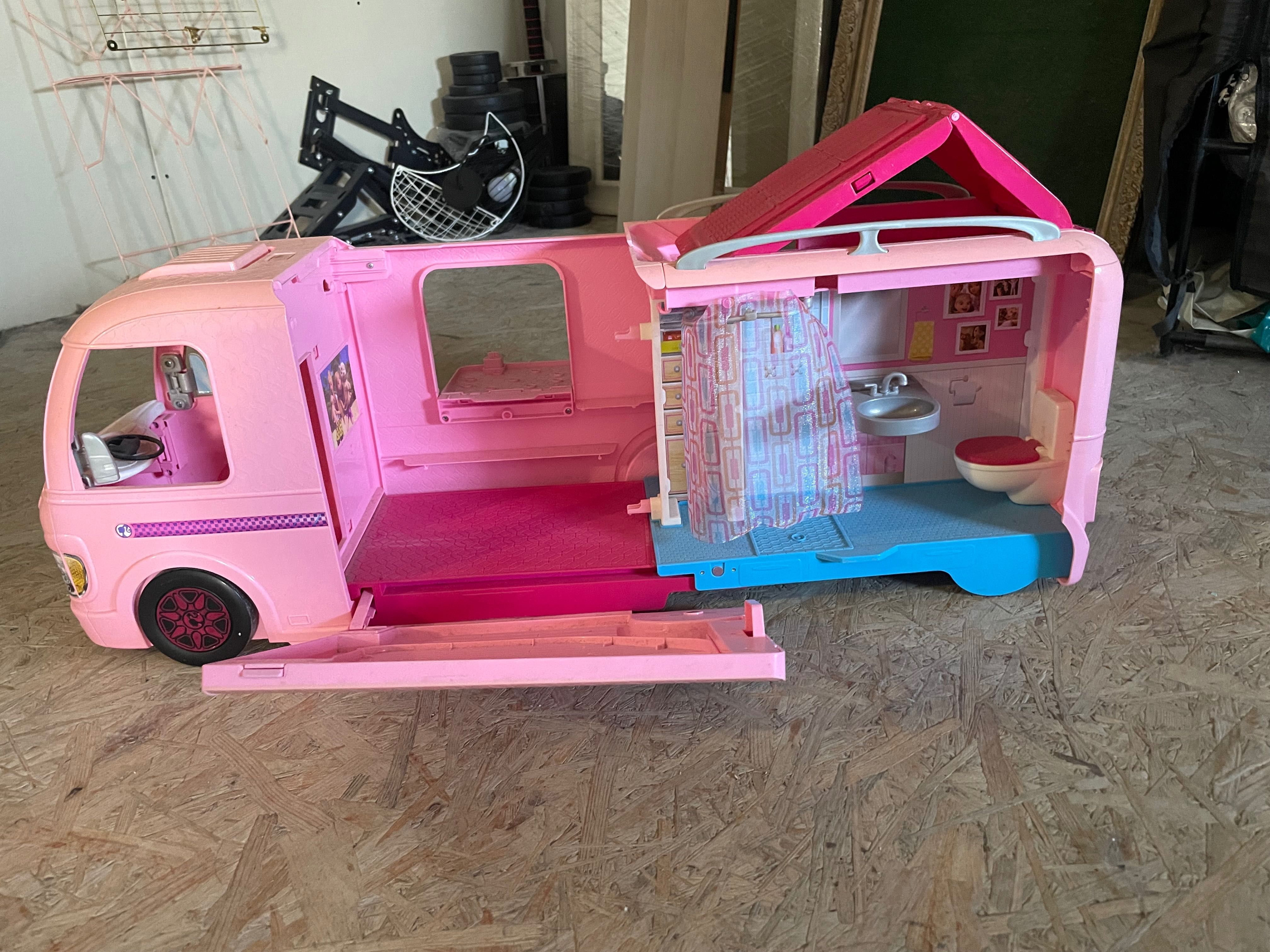Kamper Barbie różowy