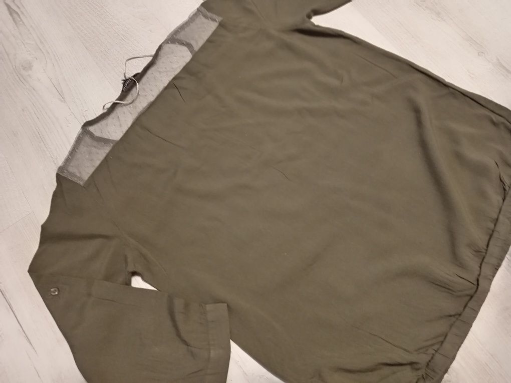 Bluzka letnia khaki S