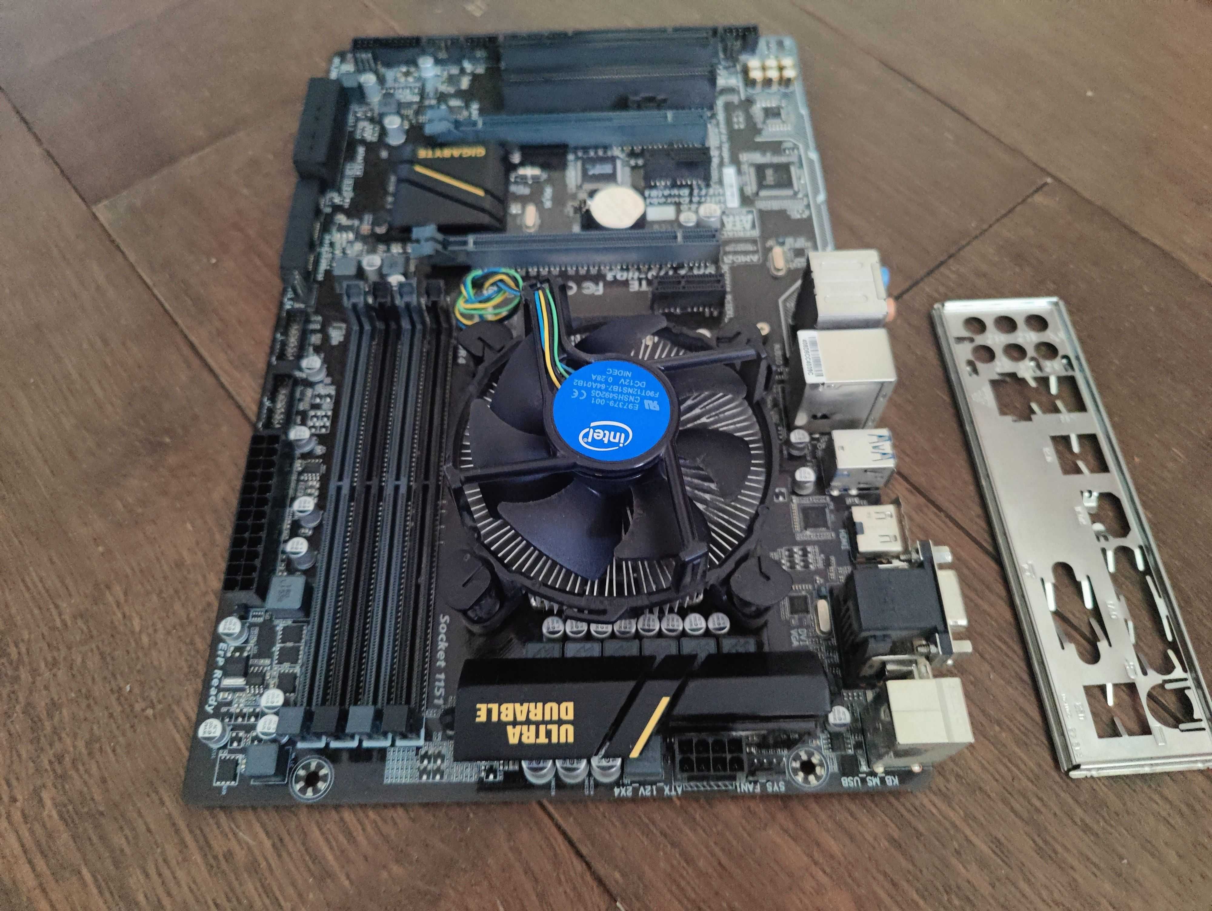 Материнская плата Gigabyte GA-Z170-HD3 + Процесор Intel Core i7-6700