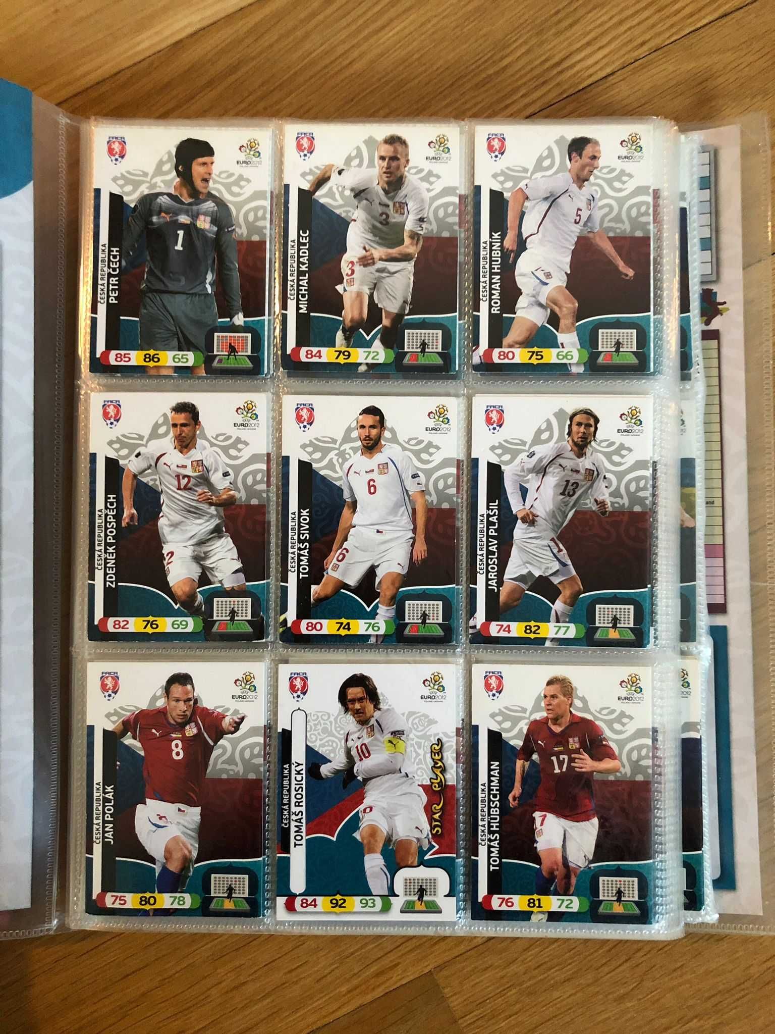 album i karty piłkarskie UEFA EURO 2012 panini