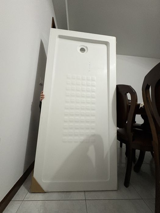 Base de chuveiro branca