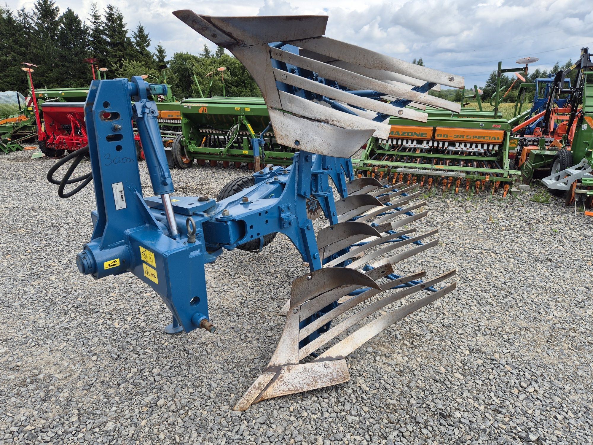 Rabe Werk Albatros 120 plug obrotowy 4 skibowy Ażurowy lemken opal
