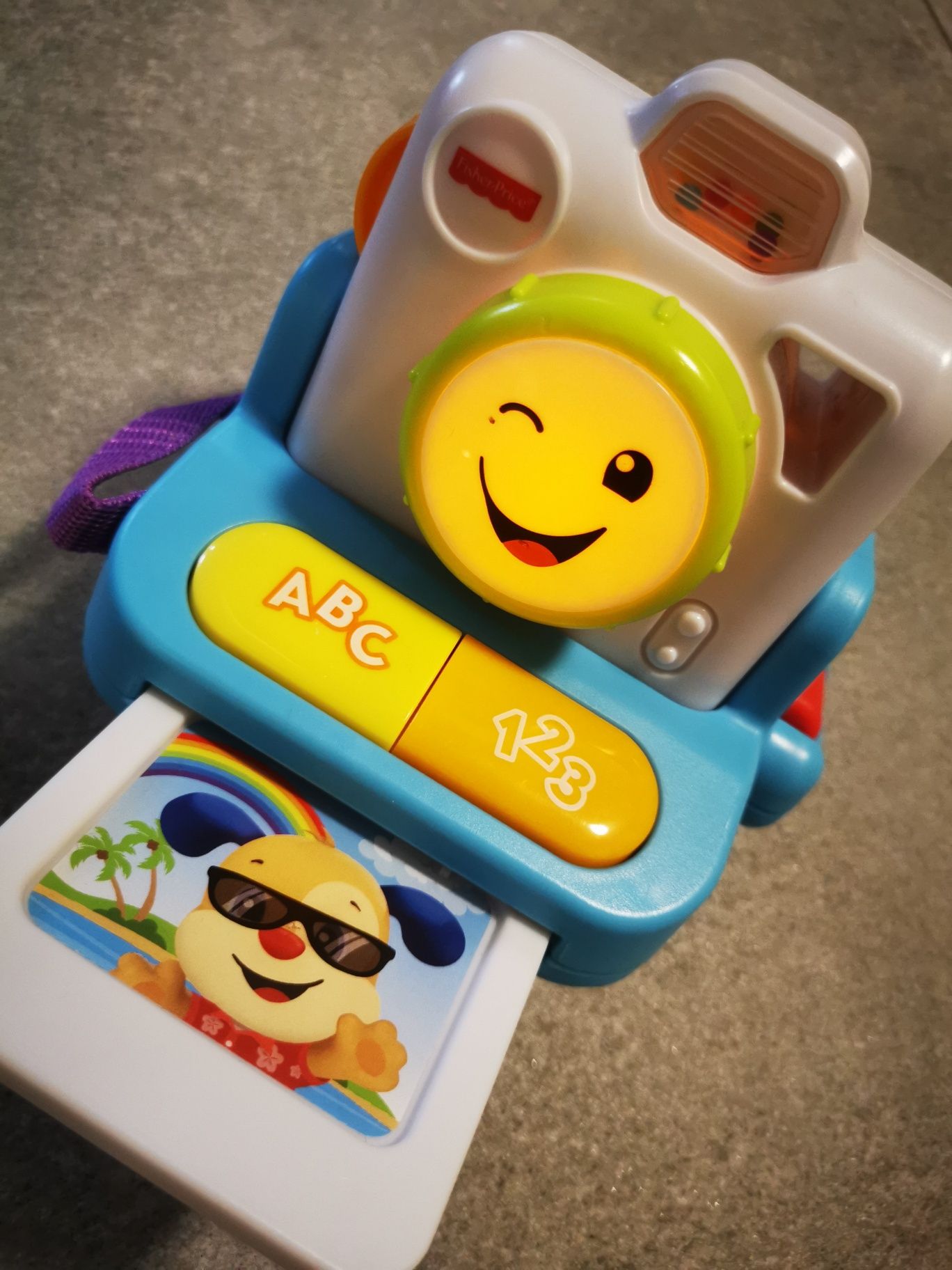 Fisher Price Wesoły Aparat Fotograficzny zabawka interaktywna