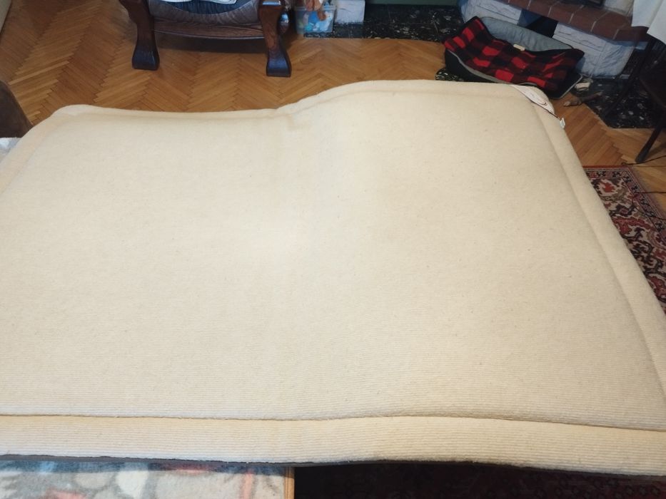 Materac nawierzchniowy -150/200 czysta wełna wielbłądzia