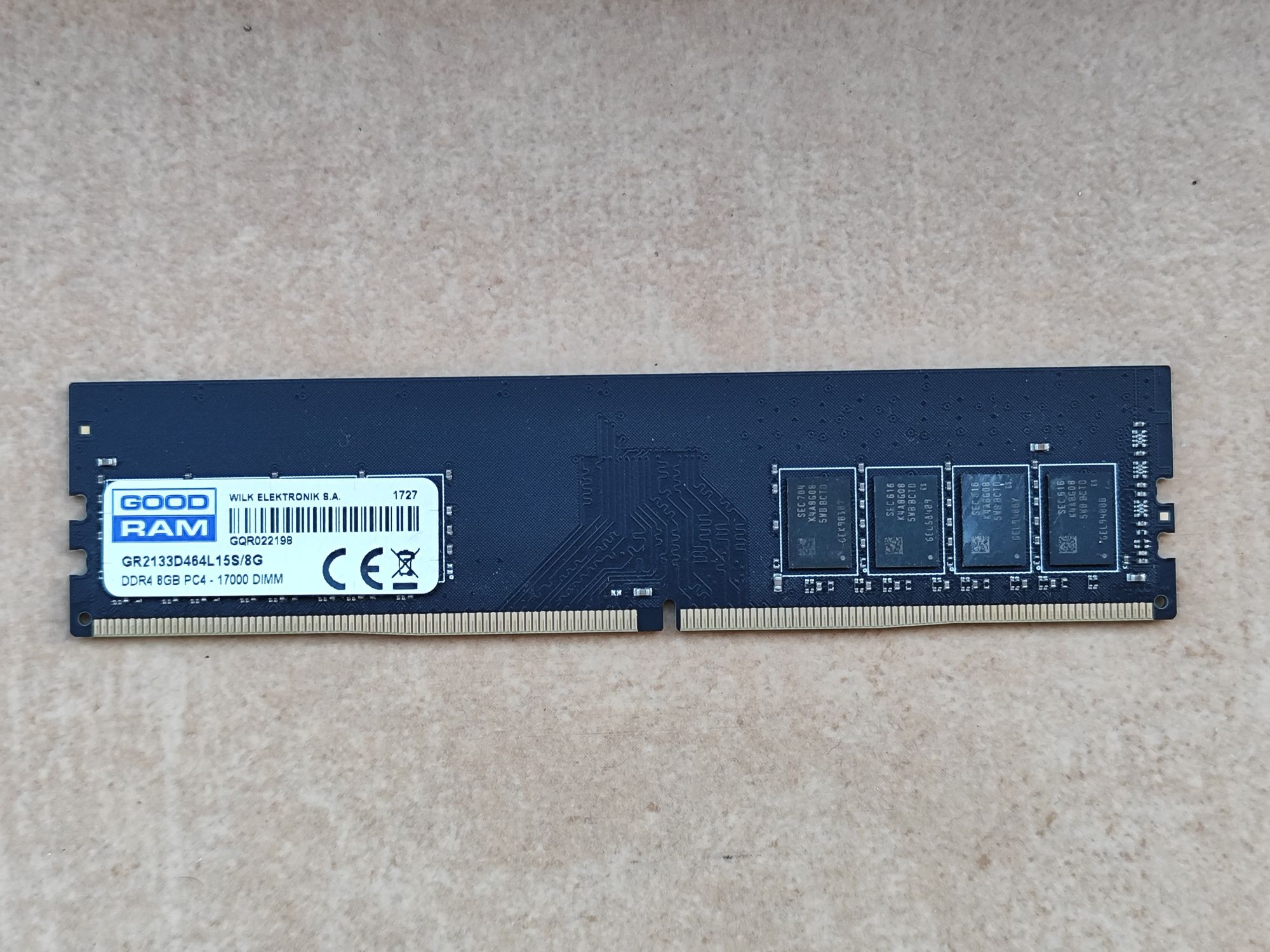 Pamięć RAM GOODRAM 8GB DDR4 2133 MHz