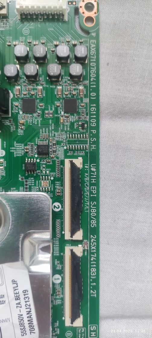 LG 55sj 850v płyta główna