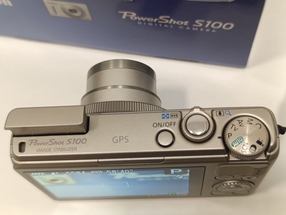Aparat cyfrowy CANON S100 jasny f/2.0 RAW GPS manual fullHD jak NOWY