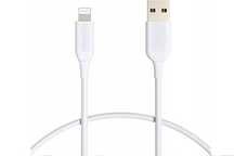 Kabel AMAZON BASICS USB - Apple 30-pin 1 m biały