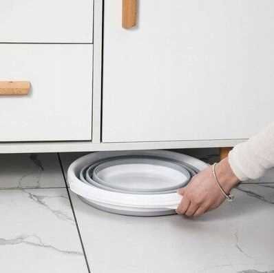 Wiadro Silikonowe Składane 10L