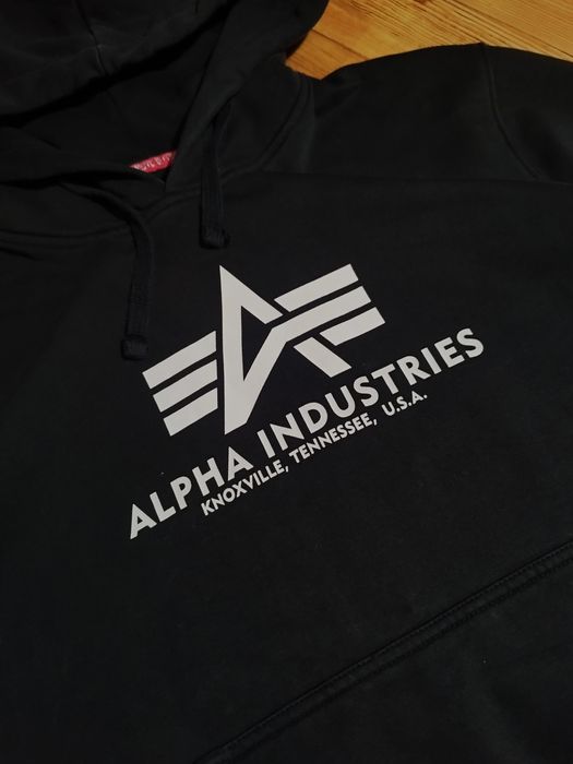 Худі Alpha Industries Big logoo НОВА альфа legit
