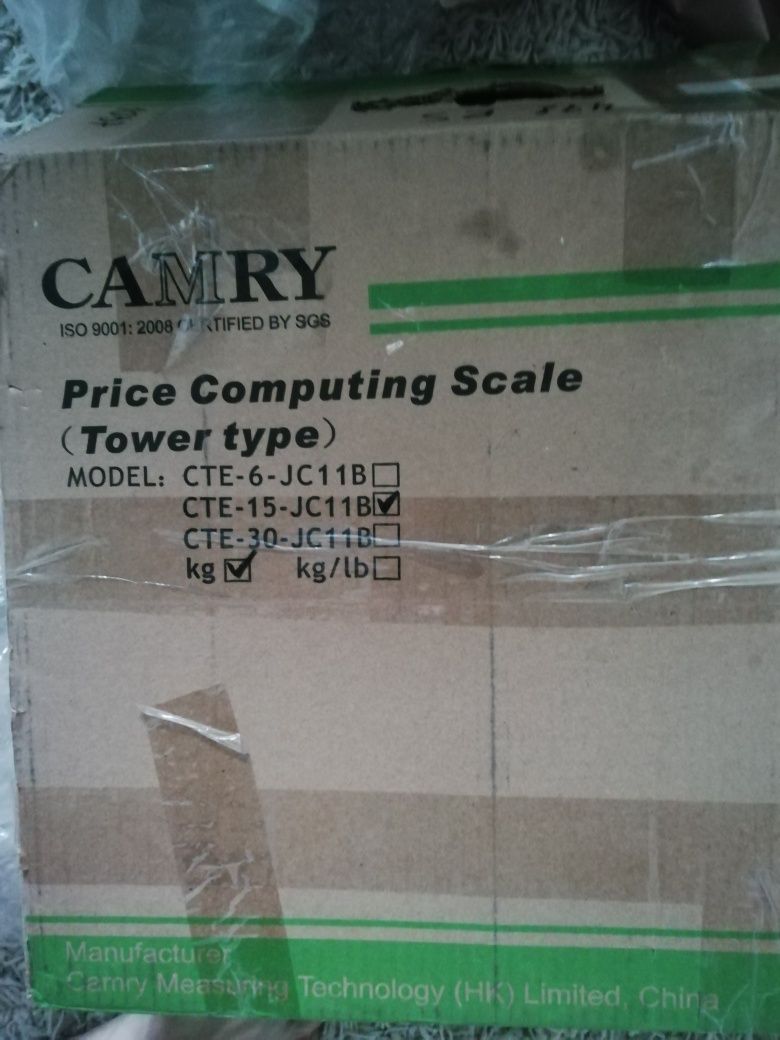 Весы торговые электронные Camry CTE-15-JC11B