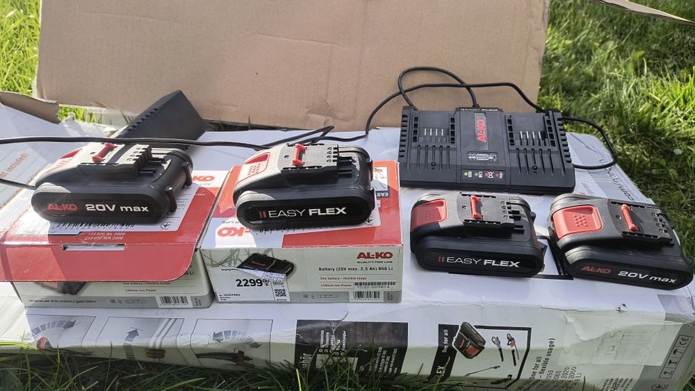 Акумуляторна газонокосарка AL-KO 34.8 Li з тримером GT 2025