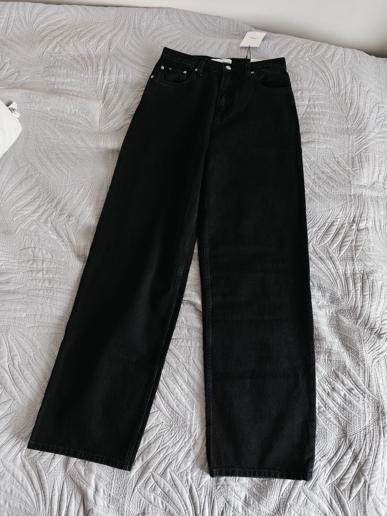 Jeansy Relaxed High Rise Calvin Klein roz 28