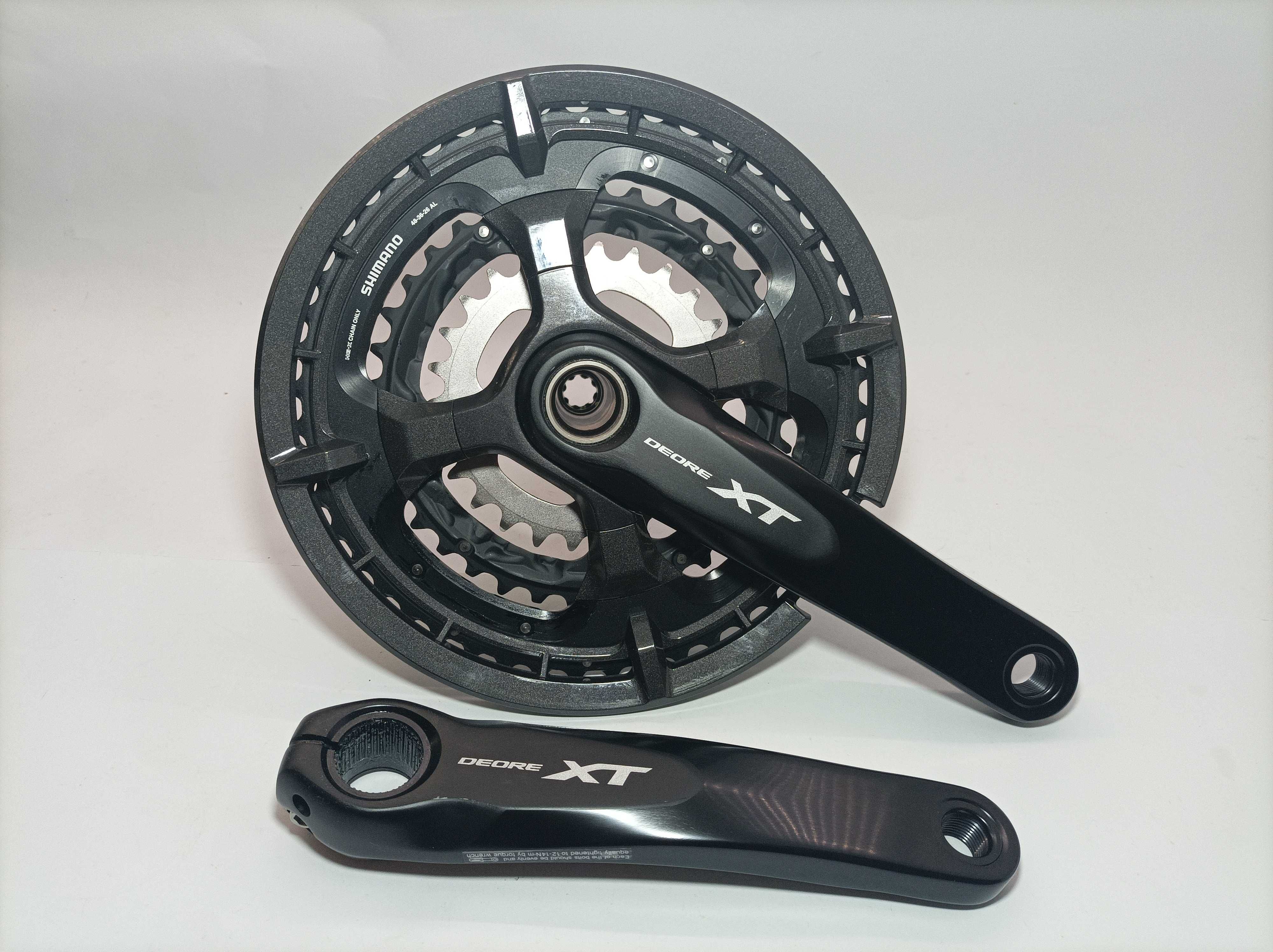 Mechanizm korbowy Shimano Deore XT FC-T8000 48/36/26T 170mm