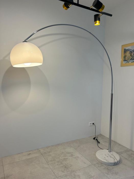 VISION Lampa podłogowa łukowa do salonu