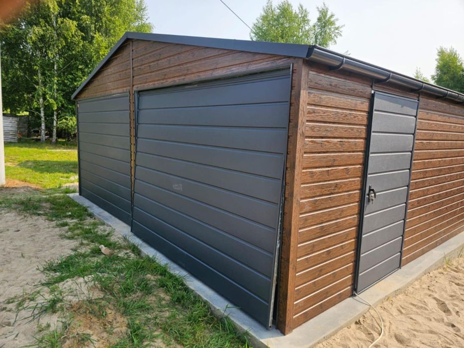 Garaż blaszany,Hala,Magazyn 6x5.80/6x6,6x7,7x6,7x7,9x6-Producent!