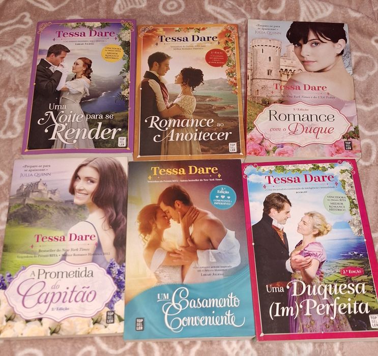 Conjunto livros Tessa Dare