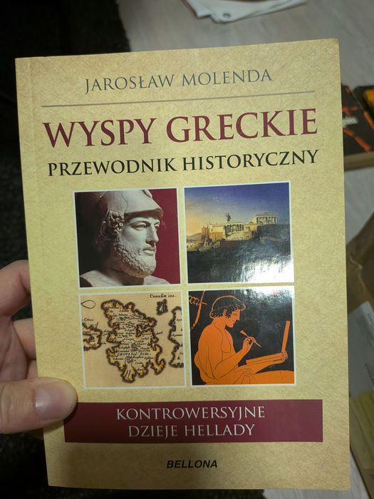 Książka historyczna/turystyczna o wyspach greckich