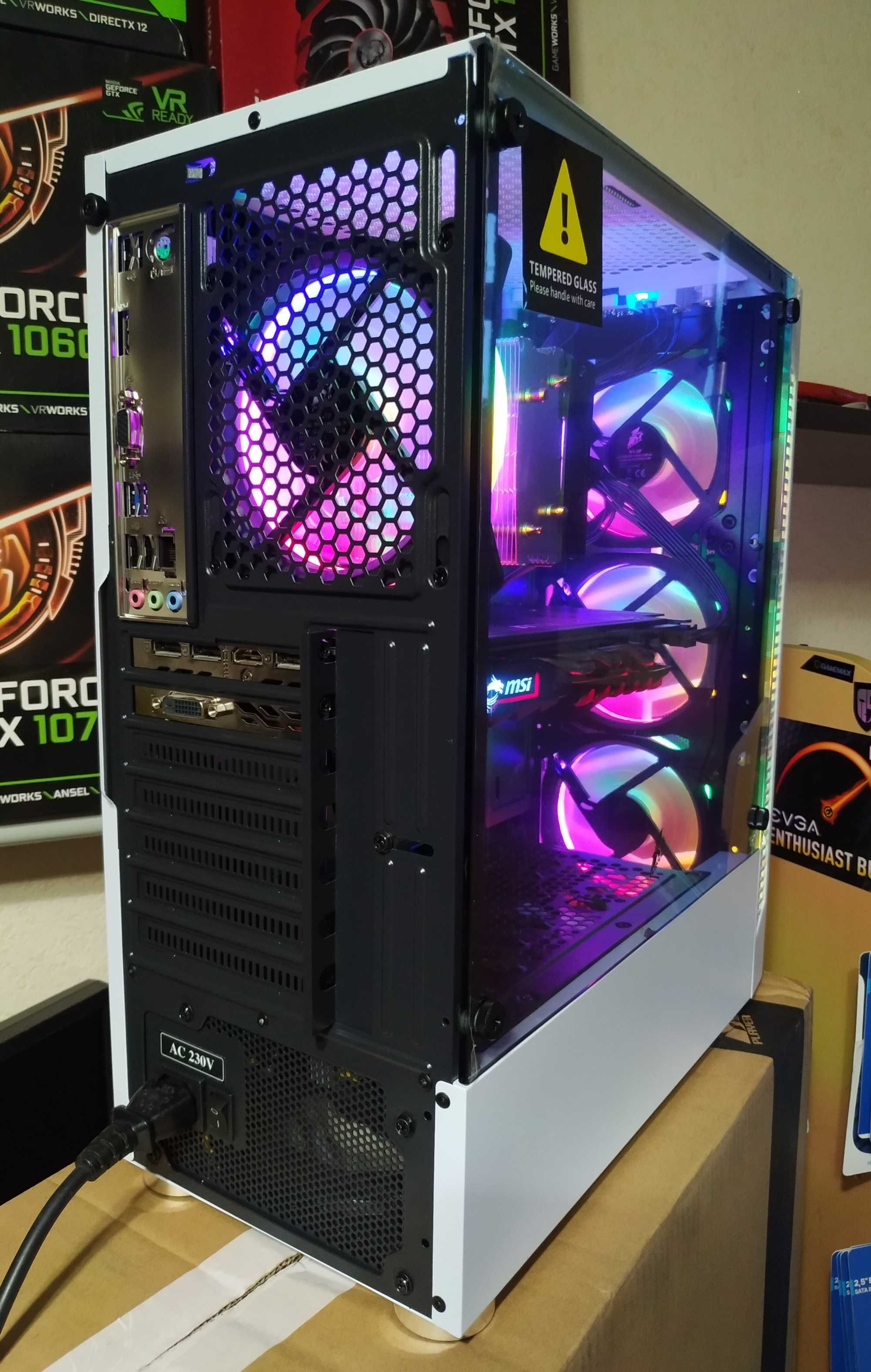 Ігровий комп'ютер Intel I5 7600 4.1 GHZ, GTX 1070 8GB, 16GB DDR4