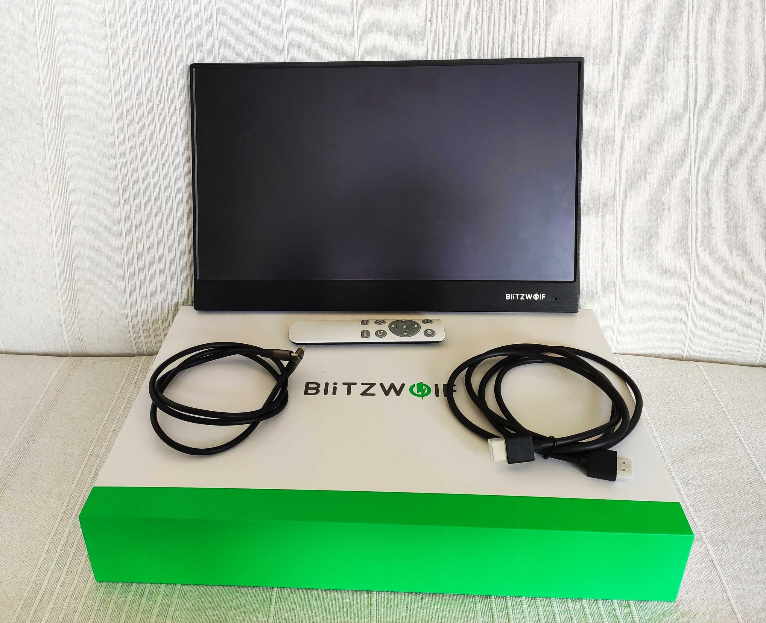 Przenośny monitor dotykowy 15,6" działający doskonale z Raspberry PI