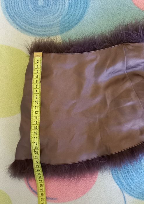 Горжетка накидка з пуху лебедя