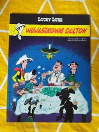 Komiks Lucky Luke Wujaszkowie Dalton.