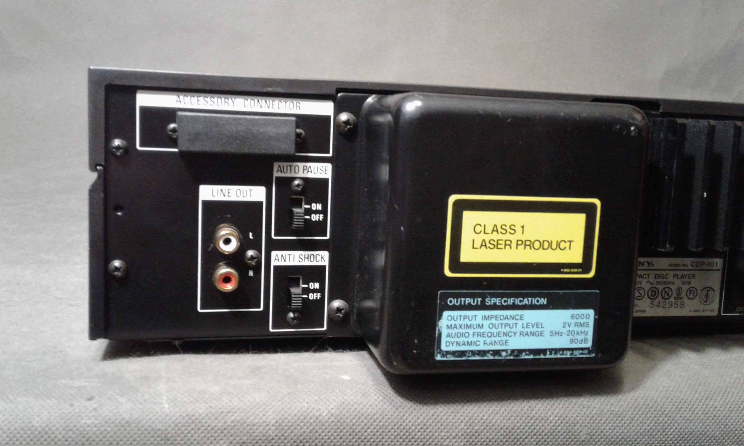 SONY CDP-101,odtwarzacz cd