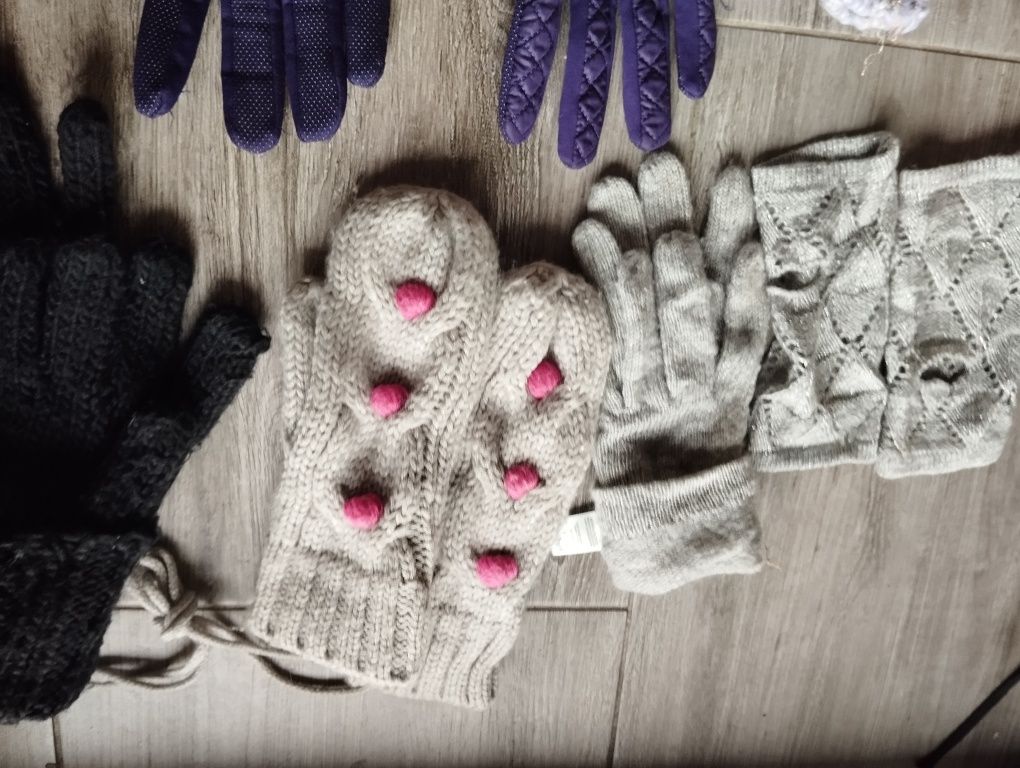 Rękawiczki zestaw  rozm s i dla dziecka