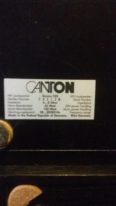 Колонки Canton к-т для домашнього кінотеатру (Німеччина)