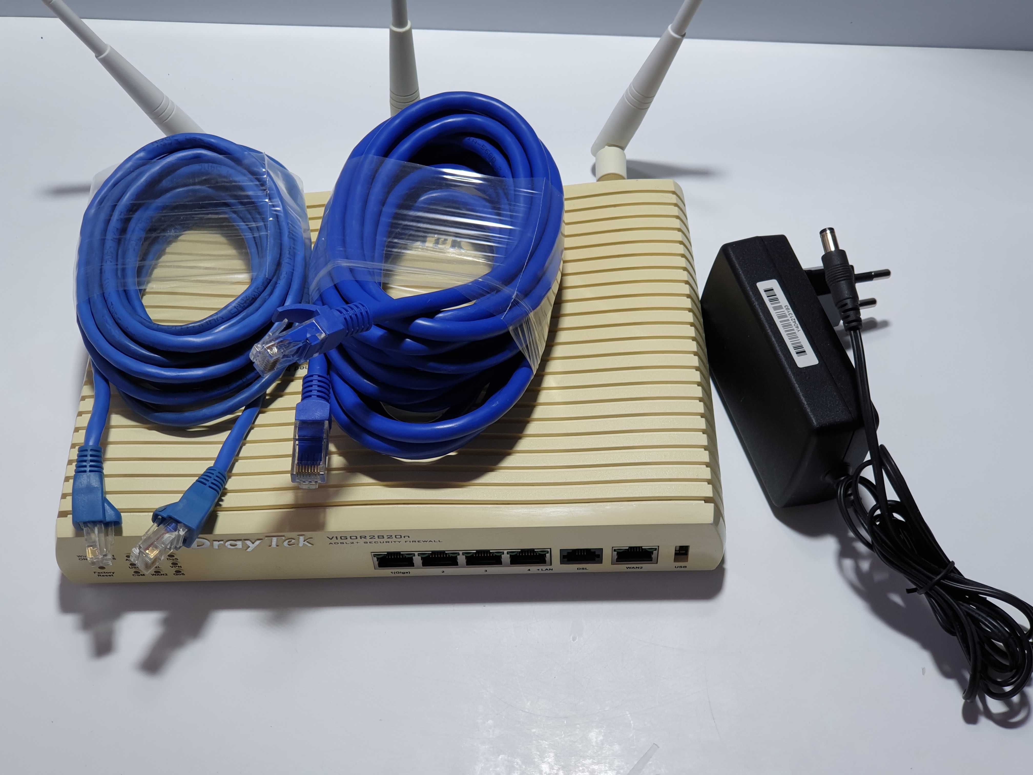 WI-FI роутер маршрутизатор  DrayTek VigorI 2820n +3 АНТЕНИ