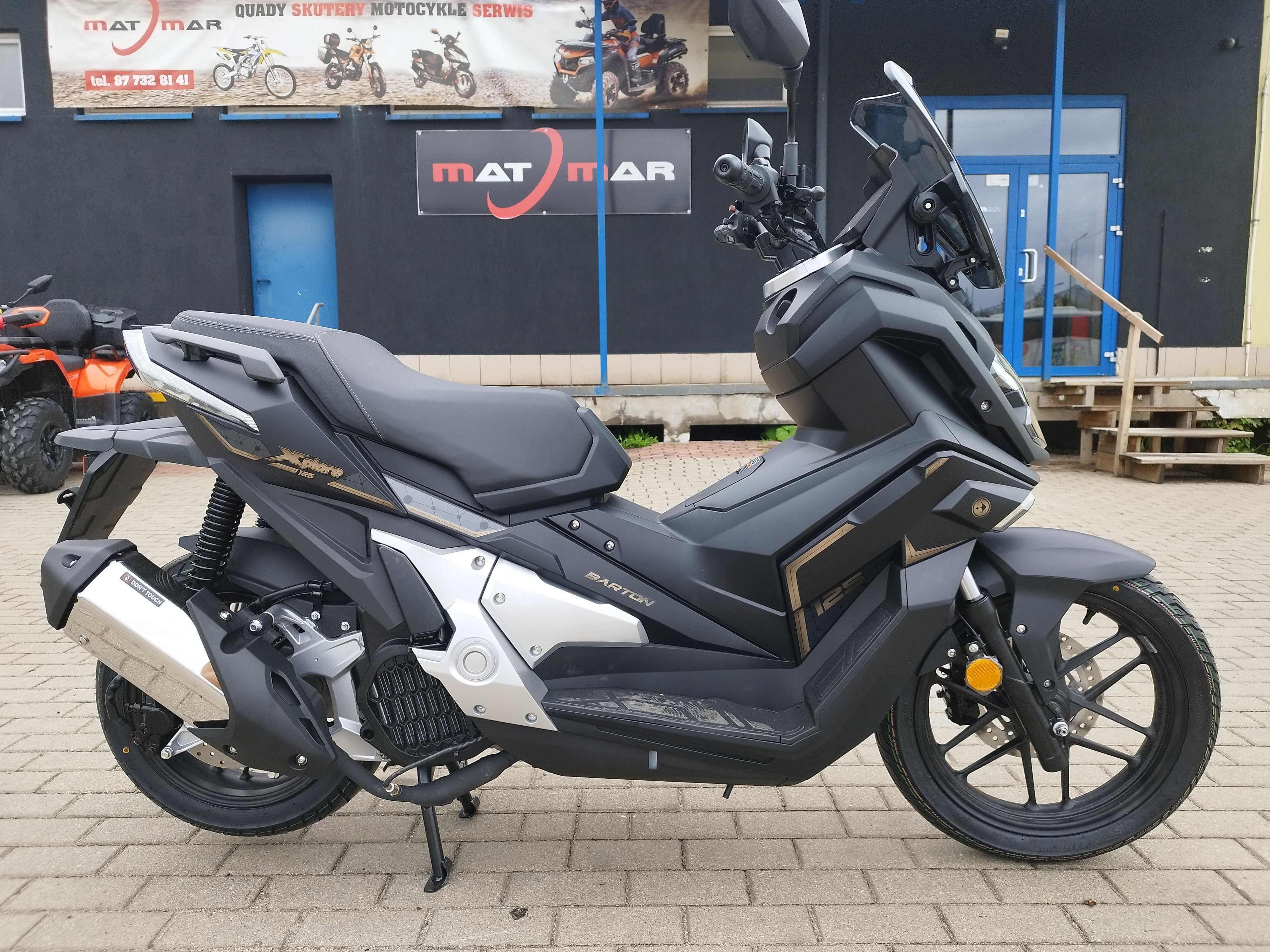 Skuter 125 chłodzony cieczą Barton Xplore MATMAR Ełk