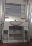 Movel wc. lacado a branco
