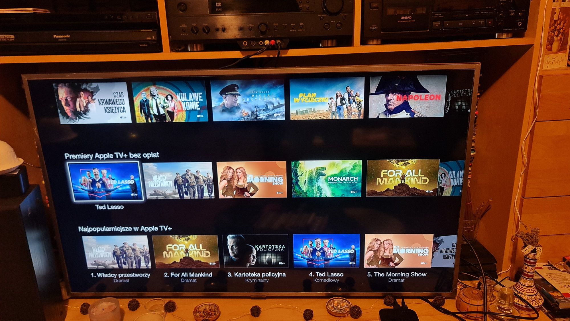 Odtwarzacz Multimedialny Apple TV 3 GEN A1469 KOMPLET