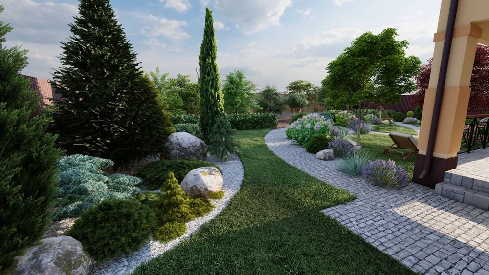 Професійне 3D проектування ландшафту
