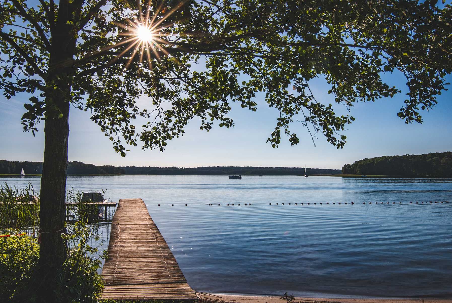 Mazury domek nad jez. Kisajno Szlak Wielkich Jez.Mazurskich.