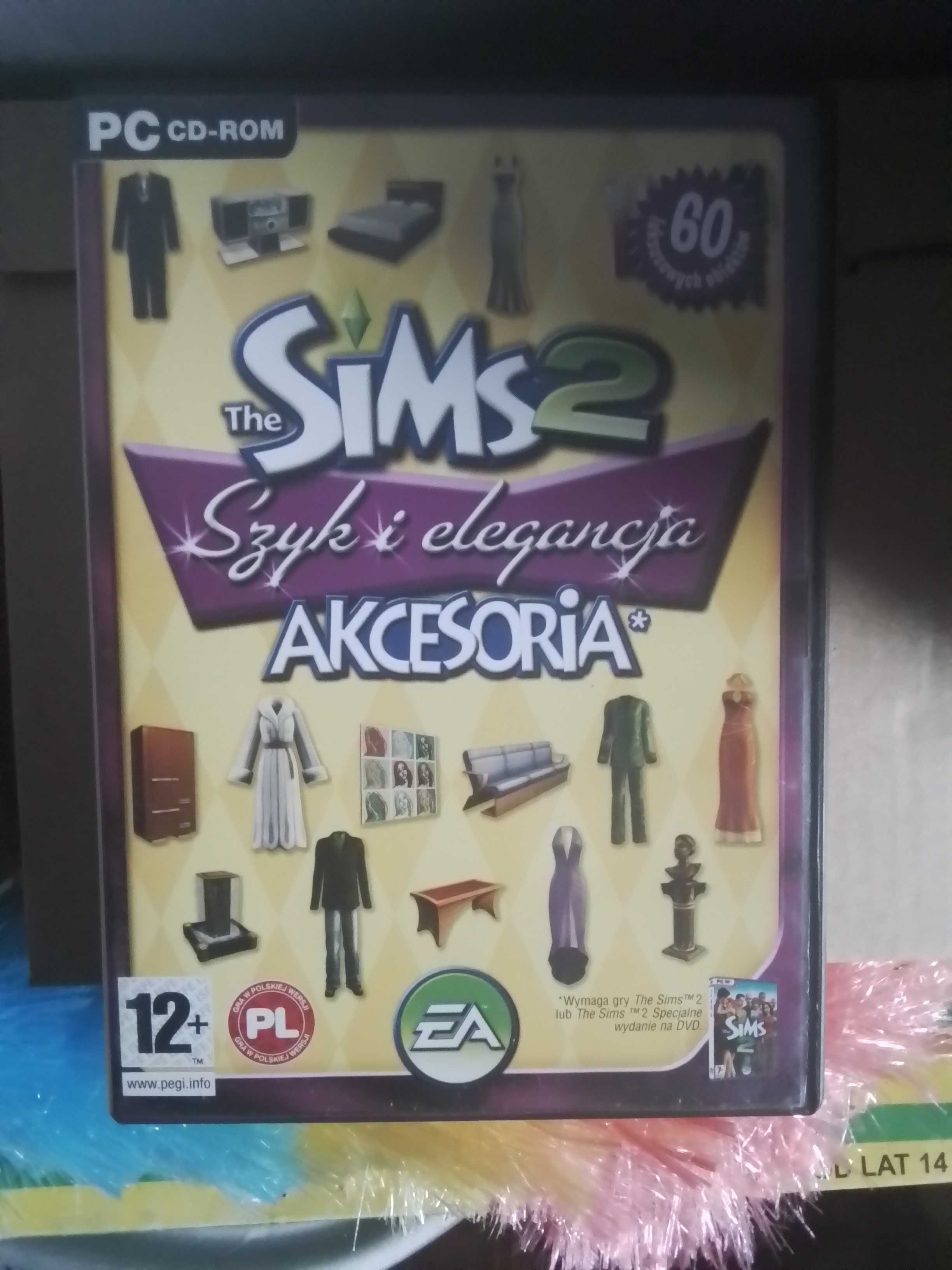 Sprzedam Grę The Sims 2 Szyk i elegancja akcesoria