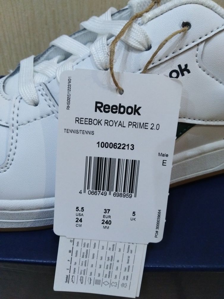Кросівки Reebok 37 р, устілка 25 см