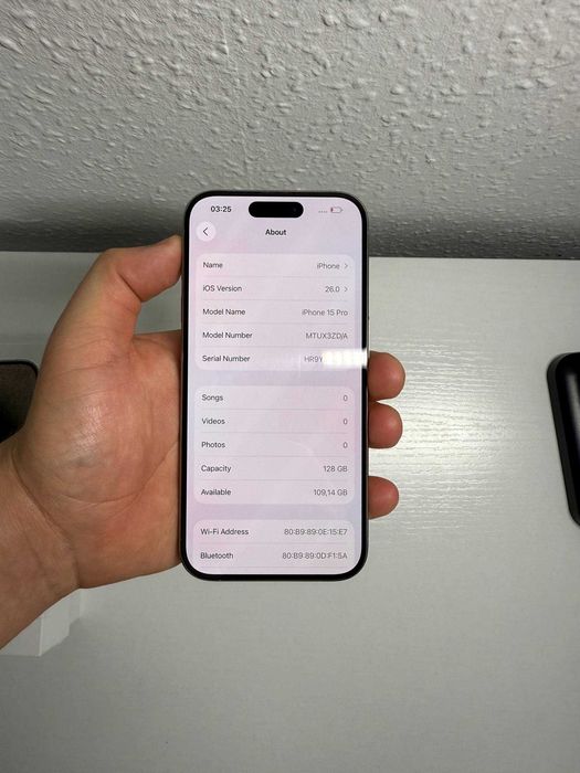 iPhone 15 PRO 128 GB