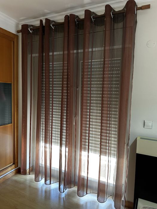 Cortinados em Organza