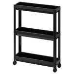 Ikea wozek czarny VESKEN