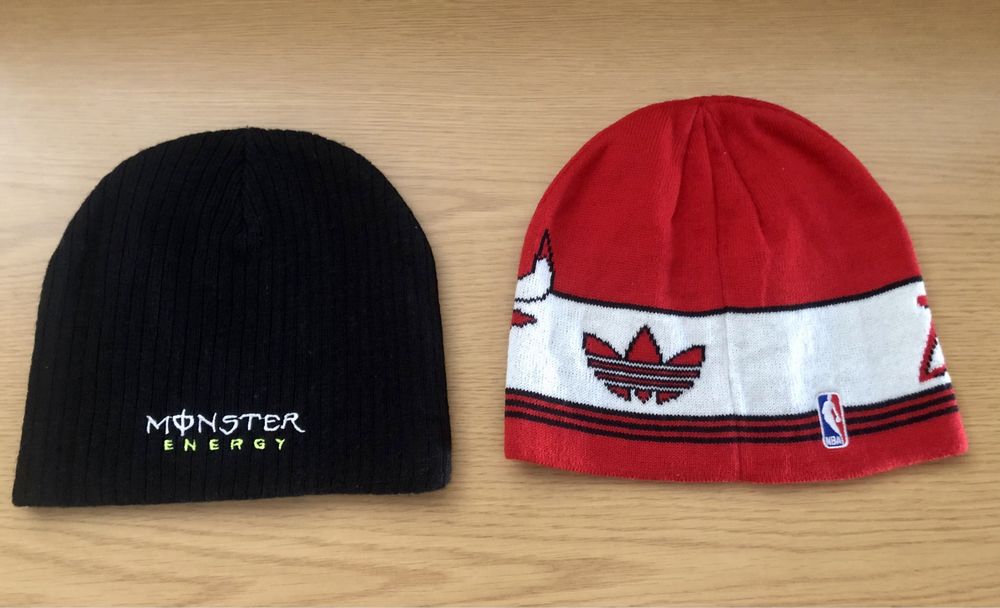 Gorros Monster e Chicago Bulls