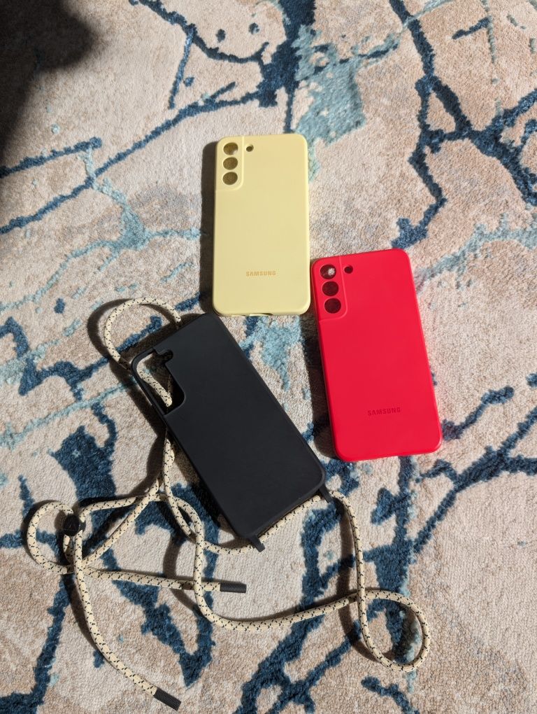Samsung S22+ c/ pelicula e Capas