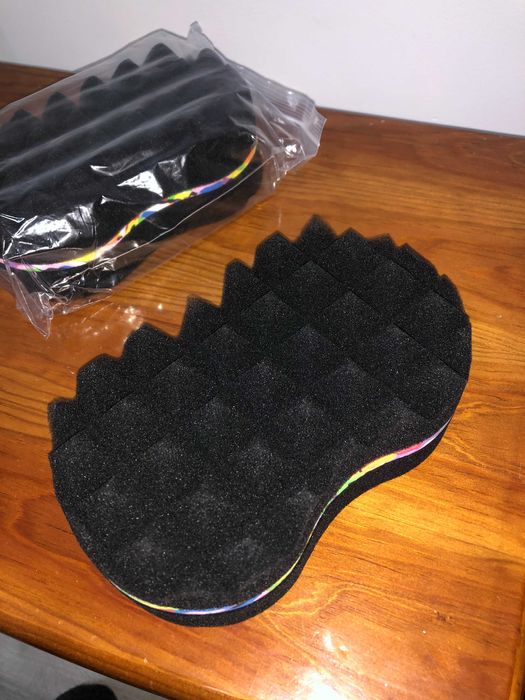 Esponja p/ encaracolar ou enrolar cabelo