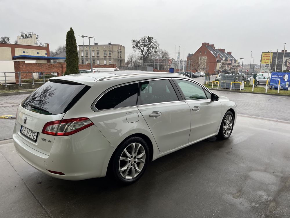 Piękny 508 2,0 Hdi 163KM AUTOMAT Biala Perla Bogata Opcja