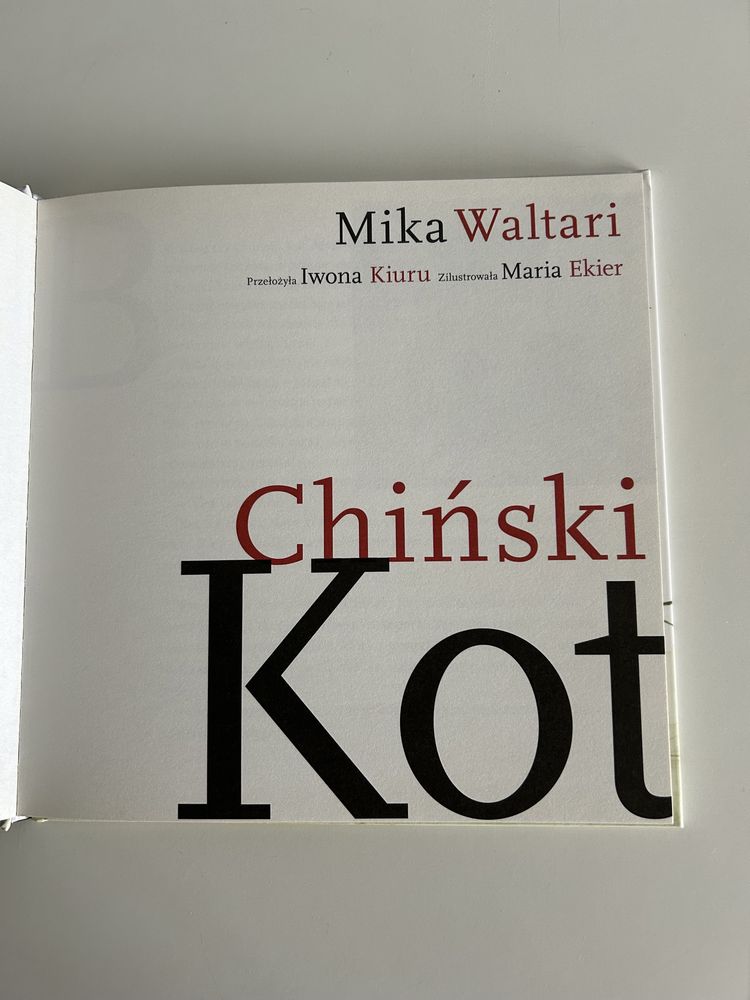 Mika Waltari - Chiński Kot