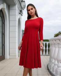 Червоне плаття бренду VOVK