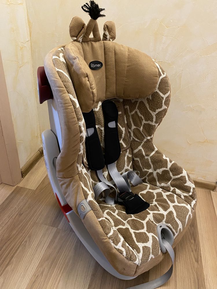 Автокресло Britax-Romer King ІІ LS Giraffe с 9 мес до 4 лет